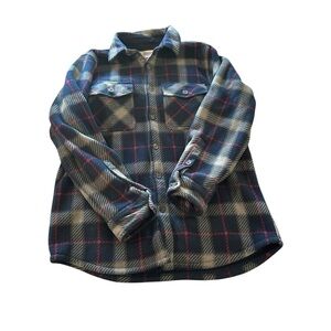 Boston Traders women's small blue shirt fleece jackets